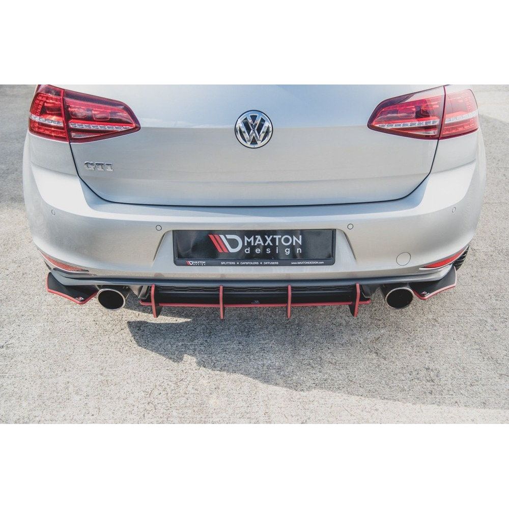 Añadido De Difusor Central Maxton Performance De Mayor Resistencia V.2 Vw Golf 7 Gti Prefacelift - Image 6