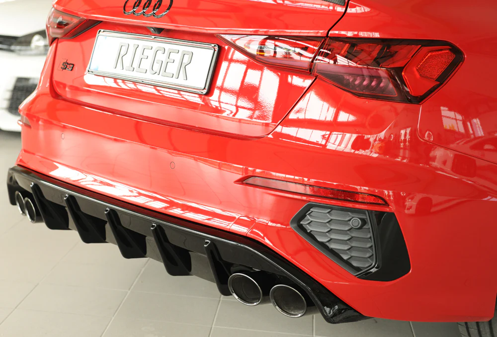 Difusor Rieger 2 Salidas Dobles Para Audi A3 Gy
