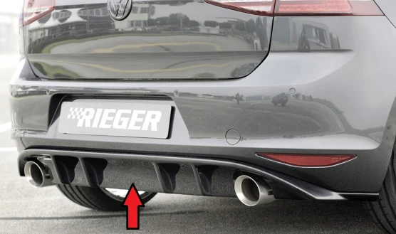 Difusor Deportivo Rieger Golf 7 Gti