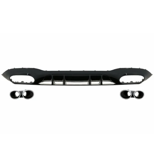 Difusor Doble Salida Mercedes-Benz A-Class Estilo A45 - Image 3