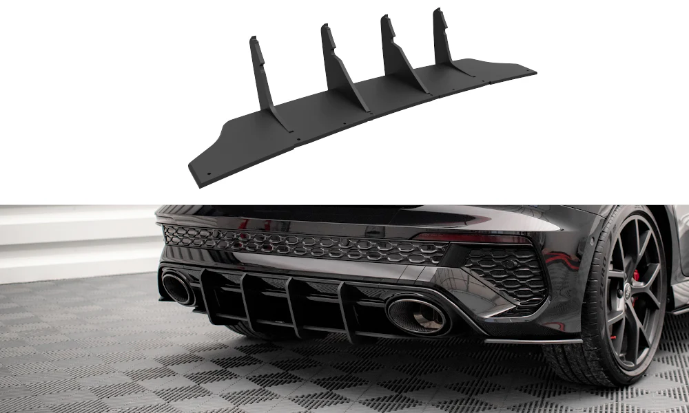 Difusor Street Pro Maxton Con Luz Led Stop Audi Rs3 8y Sportback - Image 2