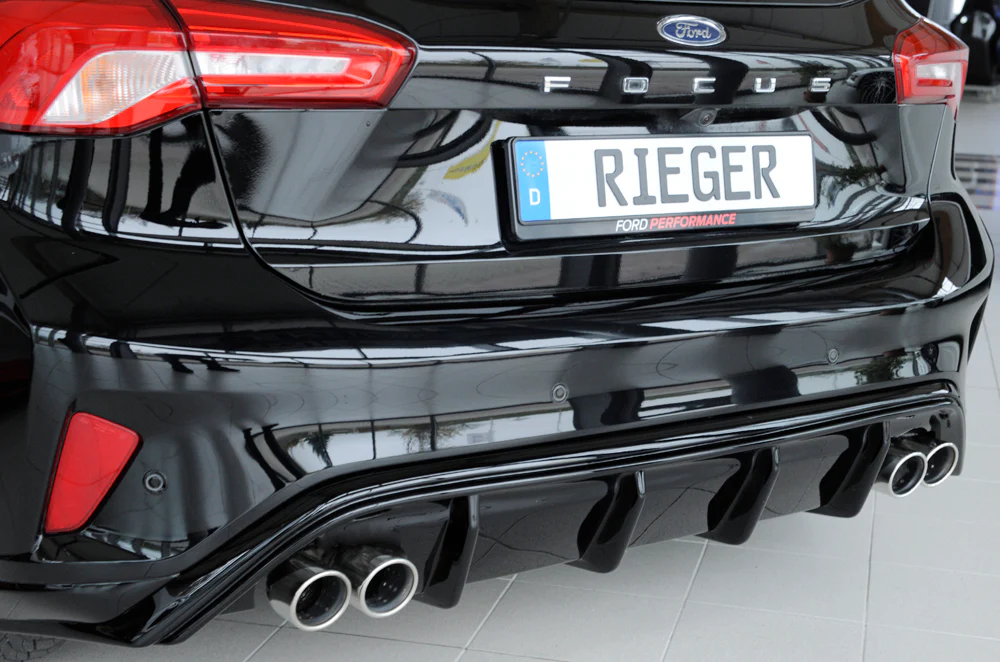 Difusor Rieger En Negro Brillo Para Ford Focus Mk4 St-Line - Image 2