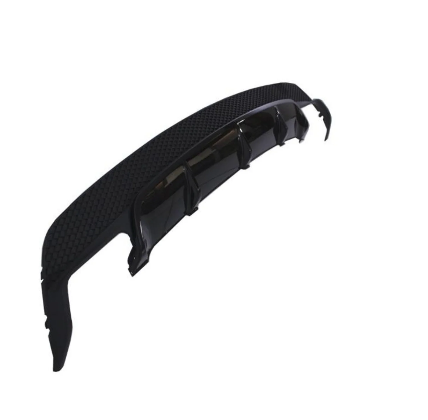 Difusor Trasero Para Mercedes Cla W117 Black Amg - Image 2