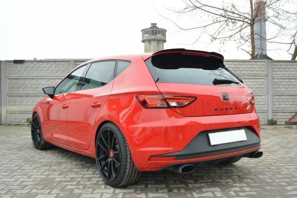 Extensión De Alerón En Negro Brillo Seat Leon Cupra 5f 2012 - 2016 - Image 3