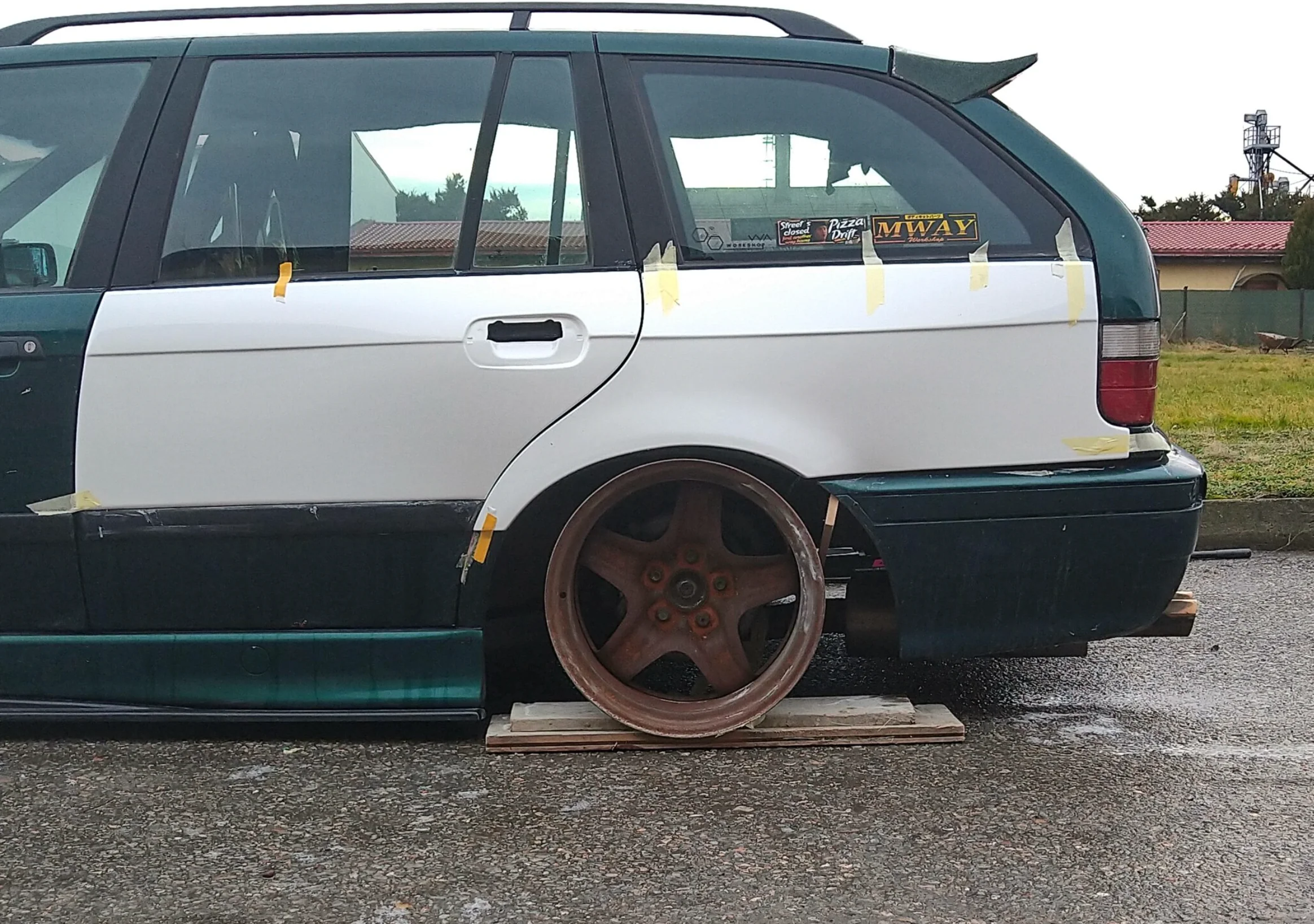 Kit Aletas Bmw E36 Touring