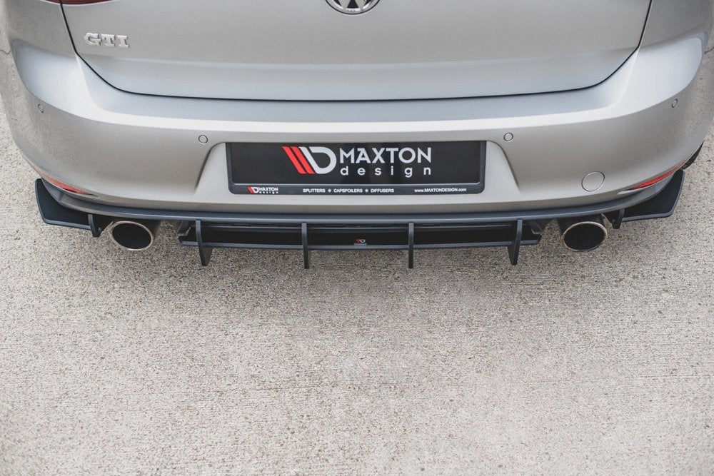 Añadido Lateral De Difusor Maxton Performance De Mayor Resistencia V.1 Vw Golf 7 Gti Prefacelift - Image 3