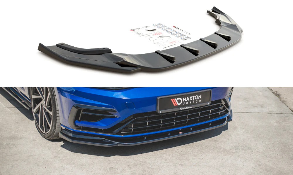Lip Delantero Maxton V.9 Vw Golf 7 R / R-Line Facelift
